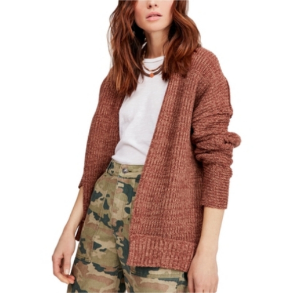 Free People High Hopes Cardigan Sweater Mariposa - Picture 2 of 6